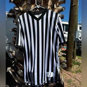 Honigs whistle stop ref shirt sz l